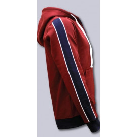Maroon and Navy Blue Front Zipper (Youth Size)