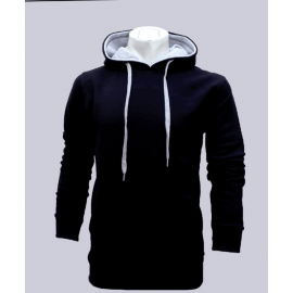 Navy Hoodie W/White Draw String (Youth Size)