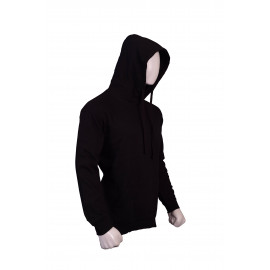 Black Hoodie W/Matching Draw String