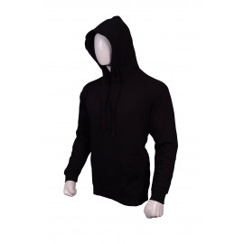Black Hoodie W/Matching Draw String