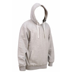 Gray Hoodie W/ White Draw String 