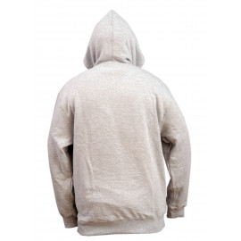 Gray Hoodie W/ White Draw String 
